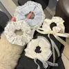 Elegante Coletero Floral de Encaje para Mujer, Lazo Versátil para el Cabello para Niñas