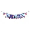 Decoraciones para el Día de la Independencia de Estados Unidos Feliz 4 de Julio Día de la Independencia Bandera de EE. UU. Día Nacional Decoración de Escena