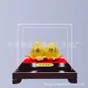 Longevidad y Longevidad Arena Terciopelo Dorado Artesanías Durazno de Longevidad Regalos de Cumpleaños para Abuelos y Personas Mayores Regalos de Cumpleaños