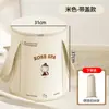 Bolsa de baño de pies plegable de viaje con película de aluminio, aislante para baño de pies, cubo para baño de pies, cubo profundo para dormitorio, cubo sobre la pantorrilla, portátil para el hogar.