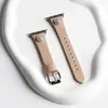 Para Apple watch987 S10 Apple Watch com pulseira de couro fino de camélia de alto nível iwatch