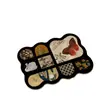 Alfombrillas de Baño Retro para Uso Doméstico, Fáciles de Cuidar, Absorbentes de Agua, Secado Rápido, Lavables, Resistentes a Manchas, Alfombrillas de Piso Antideslizantes de Lodo Diatomeas