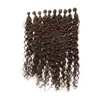 Peluca rizada larga voluminosa de fibra sintética, superventas transfronteriza, 320G, venta al por mayor de fabricante para Europa y América