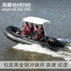 Zhaoyue Bote de Asalto Protector de Fondo King Kong Negro Bote de Goma Inflable Kayak Balsa Bote Lancha Rápida Bote de Pesca Luya