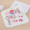 Toalla de Coral Fleece de Alta Densidad con Bordes Estampados, Absorbente y Libre de Pelusa, Toalla Cuadrada para el Hogar, Soporta Tamaños y Logos Personalizados
