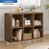 Estantería de Piso Simple para el Hogar Celda Gabinete Bajo Dormitorio Sala de Estar Hueco Estrecho Almacenamiento Simple Estantería Pequeña Almacenamiento