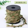 Adorno colgante Mori, cuerda de cáñamo colorida, hecho a mano, material de bricolaje, hoja, cuerda de ratán, decorativo, pared, trenzado, creativo, hecho a mano