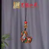 Colgante de Cadena para Teléfono Móvil Talla de Caballo de Palosanto Yiming Xianyuan Arena Verde Arcoíris Llavero de Caballo Tallado en Madera Creativo