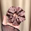 2024 Nuevo Color Sólido Simple Ins Estilo Francés Cuerda para el Cabello Colorectal Cuerda para el Cabello Casera para Mujer Cuerda para el Cabello Retro de Corea del Sur