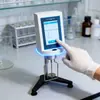 Viscosímetro rotatorio de pantalla táctil HADV-1, probador de viscosidad de recubrimiento de pintura de alta precisión, viscosímetro de velocidad variable continua.