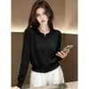 Cárdigan de punto azul redondo, suave y sencillo, para mujer, de manga larga, abotonado, prenda exterior de punto versátil, suéter estilo coreano con un ambiente relajado