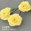 9 Ramos Grandes de Lirios Artificiales para Bodas, Flores Decorativas para Arreglos de Boda, Flores Falsas para Paisajismo y Arreglos de Piso