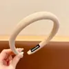 Diadema Fina Rayada Sencilla para Niñas, Tacto de Alta Gama, No Daña el Cabello, Pinza para el Cabello de Uso Diario, Diadema de Bebé de Parte Superior Alta
