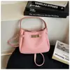 Transfronterizo 2026 Nuevo Estilo Simple y Elegante Ultra-Trendy Bolso de Mano para Oficina Chic Retro Patrón Lichi Moda Bolso Cubo