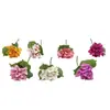 Buganvília de haste única, decoração de casa, adereços de fotografia, arte floral, atacado transfronteiriço, flores artificiais, buquês feitos à mão
