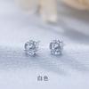 Xigu E0281 Plata S925 Drenaje Básico Zirconia Colorida Pendientes Pequeños Simples y Versátiles Venta al por Mayor
