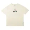 Colección de Camisetas de Manga Corta RHUDE Versión Alta Transfronteriza Vintage Americano Marlboro Streetwear Casual Holgadas para Pareja Cuello Redondo