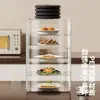 Cubierta de Verduras Aislada Cubierta Doméstica Multicapa Extraíble para Sobras de Comida Cubierta de Verduras Engrosada Almacenamiento Fresco Cubierta de Comida a Prueba de Polvo