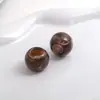 Cuentas perforadas de dos colores tipo jade con agujero grande pulsera de acrílico flor para zapatos accesorios de ropa accesorios diy materiales para joyería