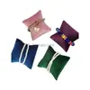 Almohada de PU con Flocado para Reloj, Accesorios de Exhibición de Joyería, Almohada Pequeña, Soporte de Exhibición para Mostrador, Pulsera, Pulsera, Adorno