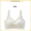 Ropa interior de malla cálida sin costuras anti-gravedad con soporte para músculos para mujer, sin aros, con forma de V, soporte suave, sujetador trasero cómodo para mujer