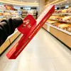 Caja de Empaque para Tartaletas de Espino Confitado Extra Largas de 60cm Bolsa de Transporte Estilo Portugués para Tartaletas Largas Caja de Papel para Empaque de Repostería Venta al Por Mayor