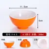 Tazones pequeños de plástico de melamina tamaño A5, aptos para uso comercial en comedores, tazones para sopa, restaurantes de hot pot, tazones para salsas para mojar, tazones para avena y restaurantes de comida rápida; estos cuencos están diseñados para imitar la apariencia de la porcelana