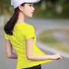 2026 Nova Camiseta Feminina de Verão Estilo Coreano, Cor Sólida, Manga Curta, Moda Slim-Fit Tendência com Decote V
