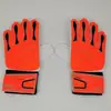 Luvas de goleiro de futebol goleiro adulto crianças estudantes profissionais equipamento de proteção para ossos dos dedos antiderrapante resistente ao desgaste treino látex