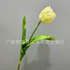 Simulação considerável de tulipa de papagaio de várias camadas sensação tulipa licença de tulipa segurando flores única ins decoração de casa
