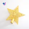 Enfeite de Topo de Árvore de Natal Novo Produto Transfronteiriço Estrela Cinco Pontas Nuvem Auspiciosa Estrela Cinco Pontas Acessórios para Árvore Estrela Cinco Pontas de Plástico