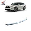 Adecuado para Toyota 21 Highlander modificado rejilla delantera central cubierta superior embellecedor embellecedor de capó lentejuelas electrochapadas