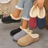 Nuevo Modelo de Verano 2026: Pantuflas de Felpa de Moda Cómodas y de Gran Tamaño para Mujer, Casuales, sin Cierre, para Usar al Aire Libre, Talla Única
