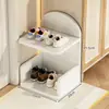 Zapatero para niños detrás de la puerta, pequeño, lindo, vertical, zapatero extremadamente estrecho para bebés, estante de almacenamiento de zapatos para bebés
