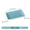 Xiangyuanmei Prato de Louça de Melamina Estilo Escandinavo Prato para Restaurante de Hot Pot Comercial Prato de Plástico Prato Criativo Imitação de Porcelana Prato para Churrasco