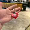 Llavero Creativo de Fruta con Forma de Corazón Colgante para Mochila Regalo Pequeño para Niños Regalo para Parejas Colgante de Bolsa Muñeca Venta al por Mayor