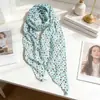 Bufanda Larga de Seda con Lunares para Cuello, Estilo de Alta Gama para Mujer, Nuevo Estilo Coreano 2026, Accesorio para Cuello, Bufanda, Cinta, Cinturón