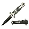 Navaja plegable de alta dureza Cross Portátil Navaja portátil Navaja táctica de exterior Supervivencia Camping Afilada Multifuncional Bolsillo