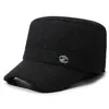 Gorros de invierno para hombres de mediana edad y ancianos, sombrero de cuero forrado de felpa cálido para papá, gorra de béisbol engrosada a prueba de frío para abuelo