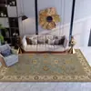 Tapete Decorativo Espesso para Chão Xinjiang Lã de Caxemira Tapete de Lã Xinjiang Estilo Étnico Persa Feito à Mão Estilo Mesa de Centro Sala de Estar Roxo