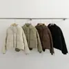 ¡Guangzhou Trece Filas Ofrece Chaquetas de Plumas de Alta Calidad! Chaqueta de Plumas Cálida de Otoño/Invierno 2025, 90% plumón, Cuello Alto, Corte Holgado