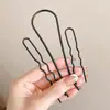Grampo de Cabelo de Pérola em Forma de U Ferramenta Moderna para Penteado de Coque Despojado Grampo Diário Acessório de Cabelo de Luxo Estilo Coreano Feminino