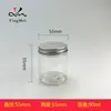 Frasco Sellado Redondo de Boca Ancha con Tapa de Mariposa 55ml Botella Dispensadora de Condimentos para Cocina Barbacoa en Stock Botella de Plástico Transparente para Mascotas