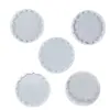 Chunqi DIY Molde de Resina de Yeso para Aromaterapia, Alfombrilla Aislante, Patrón de Mandala, Posavasos Redondo, Molde de Silicona