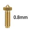 Adequado para Impressora 3D Anycubic Kobra2 Bico de Latão 0.4mm Hotend Novo Kit de Impressão de Atualização