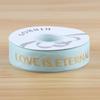Fita de fio inglês bronzeador de 2,5 cm faça você mesmo flores fita de embalagem de presente buquê de flores fita de embalagem de bolo