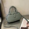 Bolsa de Bolos Retro Estilo Europeo y Americano Piel Genuina para Mujer Primera Capa Piel de Vaca Togo Nuevo Bolso Bandolera Cruzado 9336 Moderno