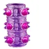 Dragon Ball Juego de Cristal Eyaculación Retardada Placer Masculino Anillo de Bloqueo Funda Diente de Lobo Juguetes Sexuales para Adultos Fábrica al por Mayor