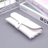 Nova Bolsa de Couro Espesso Aberta para Óculos de Sol Estojo de Couro para Óculos de Leitura Bolsa de Armazenamento à Prova de Poeira Bolsa Transversal Portátil em Estoque