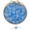 Venta caliente transfronteriza de 10 estrellas de mar de cristal hechas a mano, con cuentas de agujero recto, para pulseras y collares, accesorios.